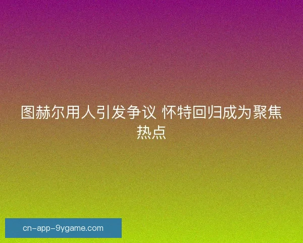 图赫尔用人引发争议 怀特回归成为聚焦热点 图赫尔用人引发争议 怀特回归成为聚焦热点